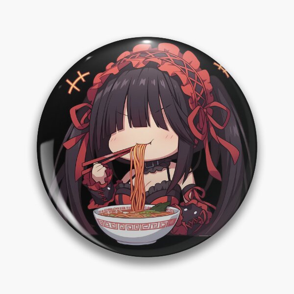 Item preview, Kurumi Tokisaki Date A Live Kawaii Ramen designed and sold by mildaclairmo.
