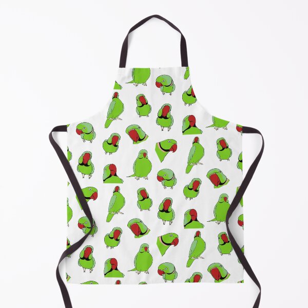 Item preview, green indian ringneck pattern designed and sold by FandomizedRose.