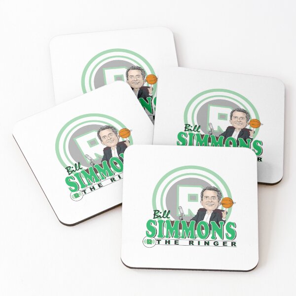 Item preview, Bill Simmons Caricature Tee designed and sold by Darknightdesign.