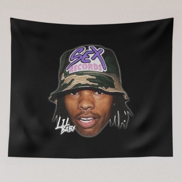 Item preview, Lil Baby Abstract Portrait Artistic Rap designed and sold by tubbybirch.