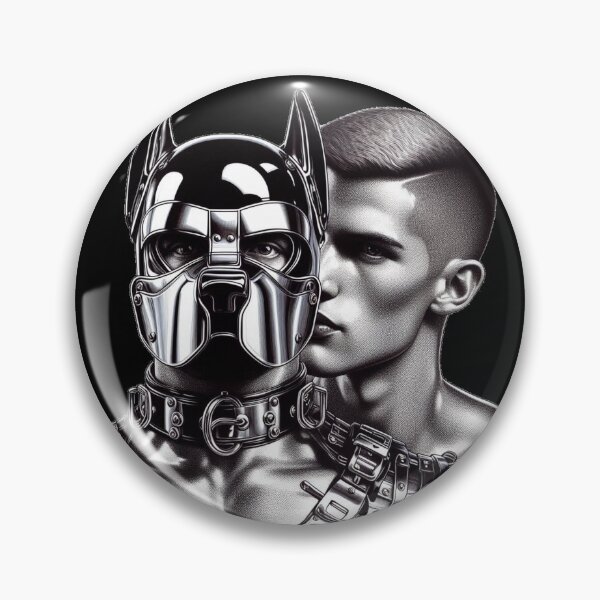 Item preview, Pup Play - CyberPup Mine Gay Leather Bar Berlin Pride Graphic Design designed and sold by ItsAKinkThing.