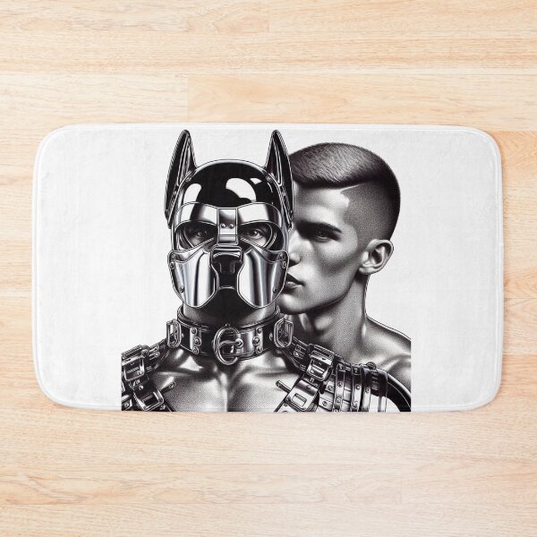 Item preview, Pup Play - CyberPup Mine Gay Leather Bar Berlin Pride Graphic Design designed and sold by ItsAKinkThing.