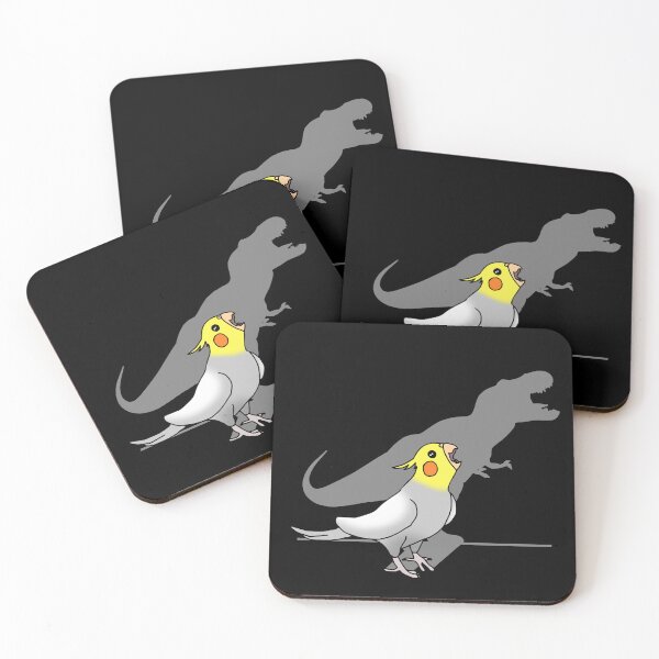 Item preview, dinosaur shadow - cockatiel 2 designed and sold by FandomizedRose.