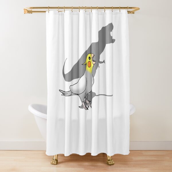 Item preview, dinosaur shadow - cockatiel 2 designed and sold by FandomizedRose.