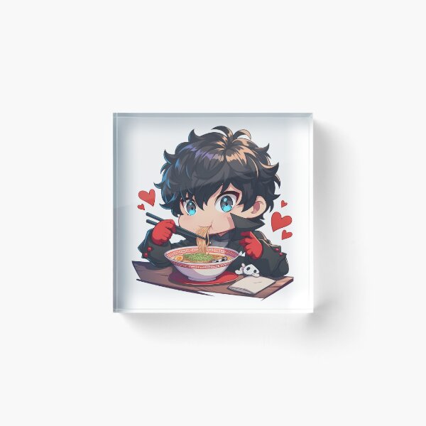 Item preview,  Ren Amamiya Persona 5 Kawaii Ramen Chibi designed and sold by mildaclairmo.