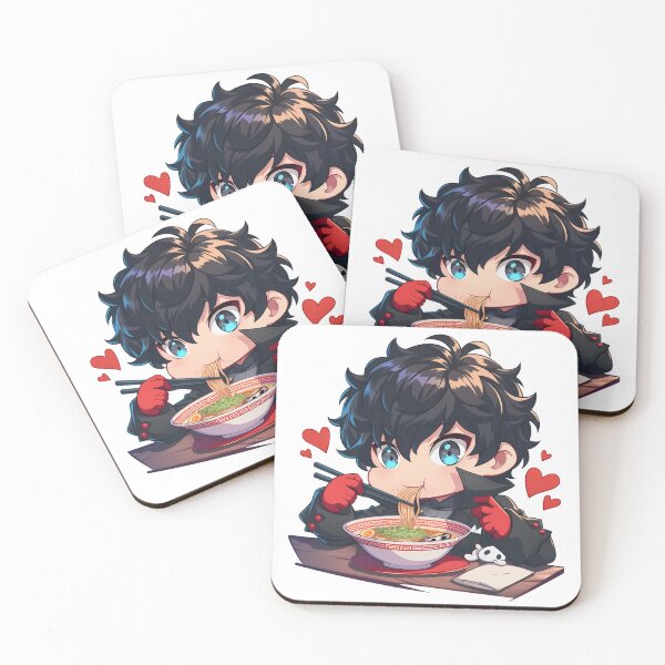 Item preview,  Ren Amamiya Persona 5 Kawaii Ramen Chibi designed and sold by mildaclairmo.