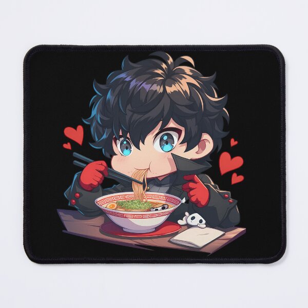 Item preview, Ren Amamiya Persona 5 Kawaii Ramen Chibi designed and sold by mildaclairmo.