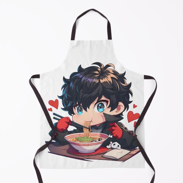 Item preview, Ren Amamiya Persona 5 Kawaii Ramen Chibi designed and sold by mildaclairmo.