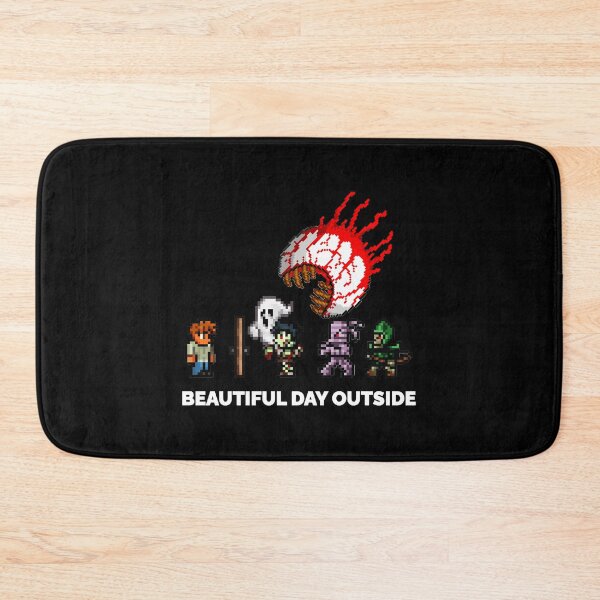 Item preview, Terraria Game Halloween Beautiful Day Outside Meme  designed and sold by Krishnaeeks.