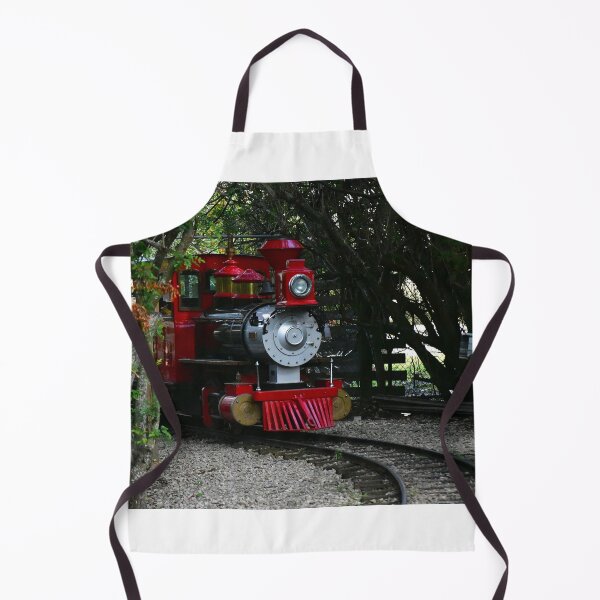 Item preview, Red Train on Curved Tracks designed and sold by MercerImages.