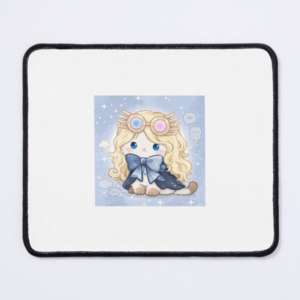 Item preview, Dreamy Moon Inspired Wizard Cat Illustration designed and sold by Valeva007.