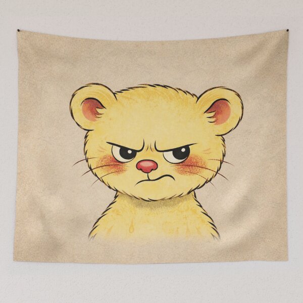 Item preview, Margarine Mink Unimpressed Portrait designed and sold by Second Thought Studio.