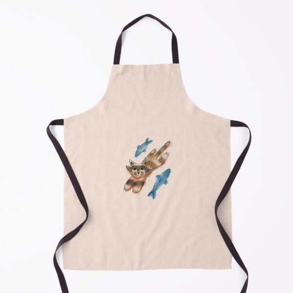 Item preview, Cat and Fish designed and sold by InkiMay.
