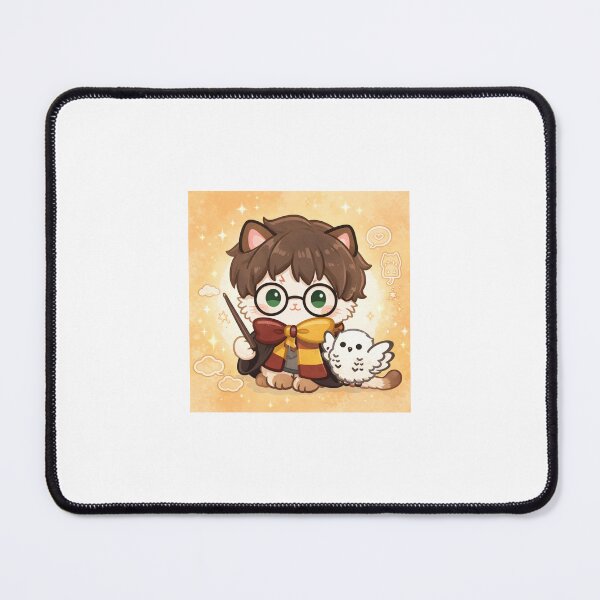 Item preview, Young Wizard Cat Fantasy Illustration designed and sold by Valeva007.