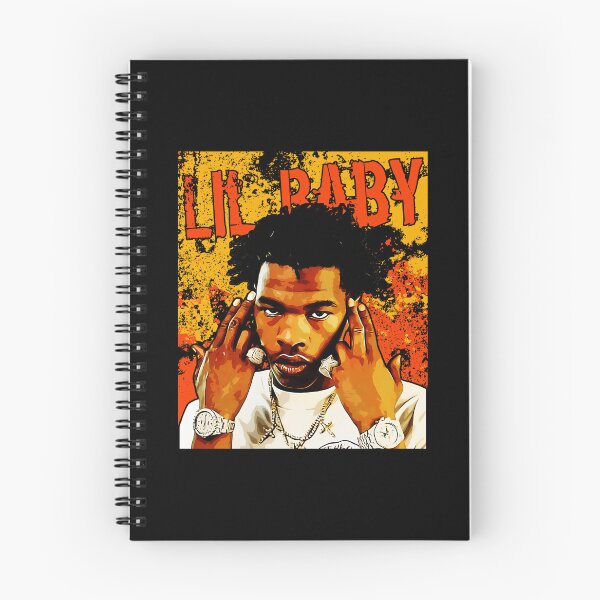 Item preview, Lil Baby Orange Energy Music Persona designed and sold by tubbybirch.