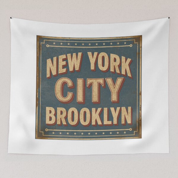 Item preview, New york city brooklyn, neighborhood pride designed and sold by ARTProject79.