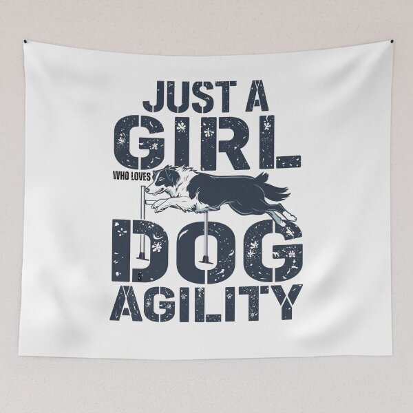 Item preview, Dog Agility Art for Women Girls Dog Training designed and sold by funnyshop222.