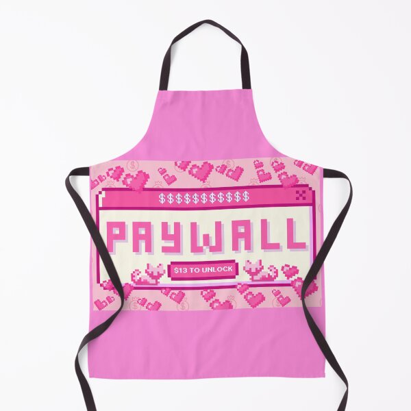 Item preview, Paywall $13 To Unlock • Pixel Heart Gamer Meme Creator Economy Design designed and sold by Xena Zeit-Geist.