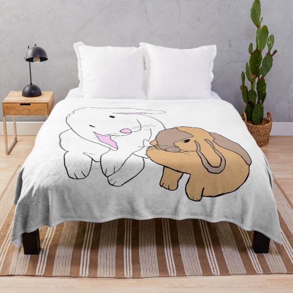 Item preview, Cute Bunny Illustration Pastel Love Companion designed and sold by Najomiartstudio.