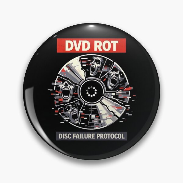Artikelvorschau, DVD-Rot: Protokoll für Disc-Fehler entworfen und verkauft von Rare Plus Apparel!.