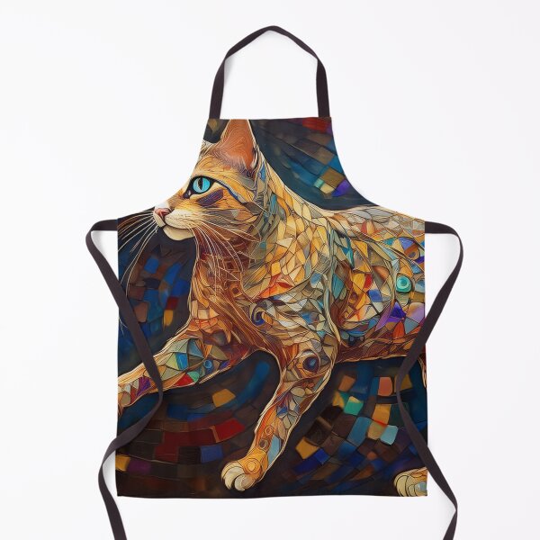 Item preview, Mosaic playing cat designed and sold by Photopat.