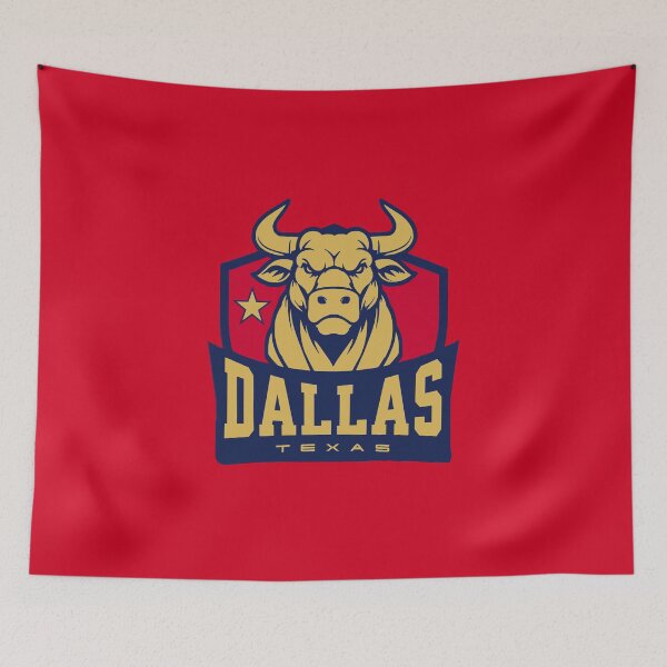 Item preview, Dallas Texas bull animated gold designed and sold by VRedBaller.