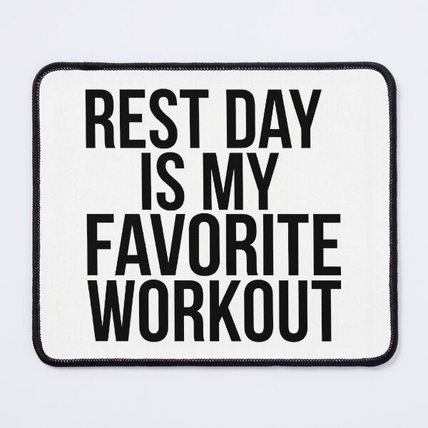Item preview, Rest Day Is My Favorite Workout designed and sold by yrzvdev.