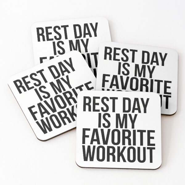 Item preview, Rest Day Is My Favorite Workout designed and sold by yrzvdev.