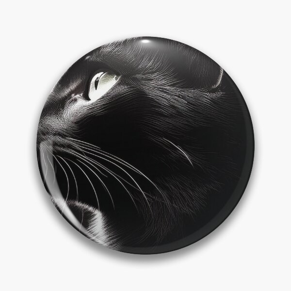 Item preview, Beautiful black cat backlit at a black background designed and sold by Photopat.