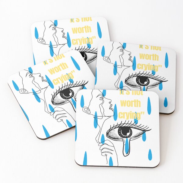 Item preview, It's not worth crying designed and sold by FashionEmilly.