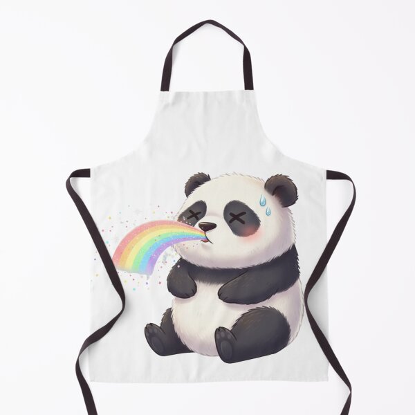 Item preview, The Rainbow Sneeze: Surprise Panda designed and sold by ArtsByAdriana.