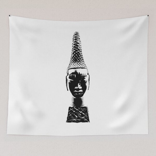 Item preview, Oba Queen Benin Bronze | Classic Nigerian Sculpture designed and sold by MammothArt.