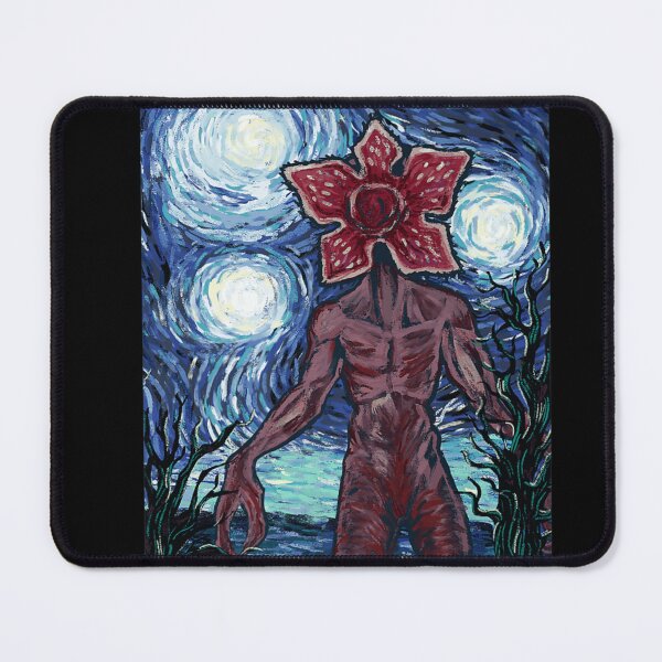 Item preview, Starry Night Style Poster Demogorgon designed and sold by DogoMalulu.