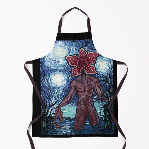 Item preview, Starry Night Style Poster Demogorgon  designed and sold by DogoMalulu.