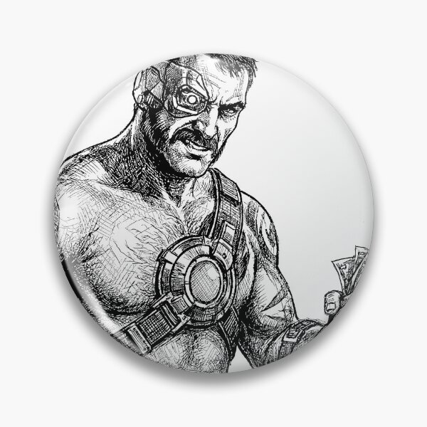 Item preview, Mercenary Greed - Kano Mortal Kombat  designed and sold by bapupa.