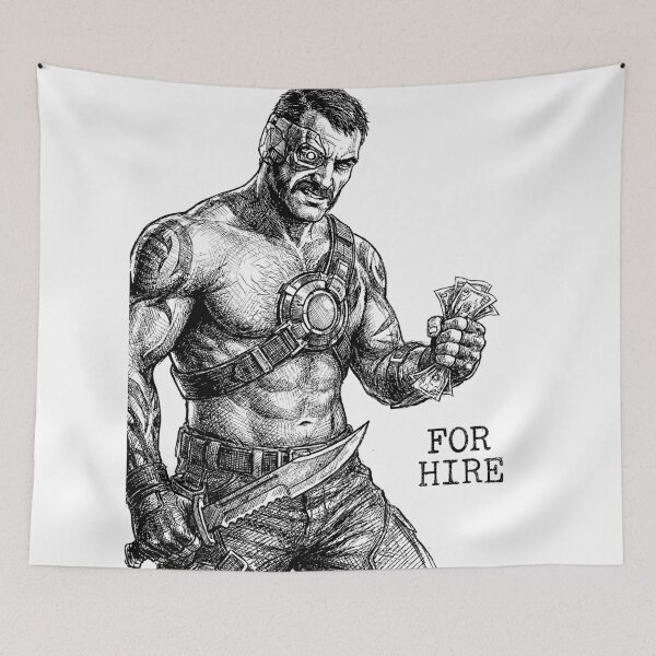 Item preview, Mercenary Greed - Kano Mortal Kombat  designed and sold by bapupa.