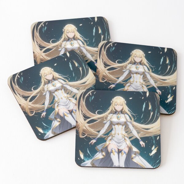 Item preview, Ais Wallenstein Danmachi Anime Girl Fantasy Sacred Water Knight designed and sold by mildaclairmo.