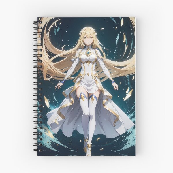 Item preview, Ais Wallenstein Danmachi Anime Girl Fantasy Sacred Water Knight designed and sold by mildaclairmo.