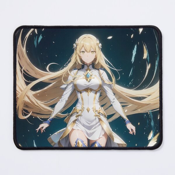 Item preview, Ais Wallenstein Danmachi Anime Girl Fantasy Sacred Water Knight designed and sold by mildaclairmo.