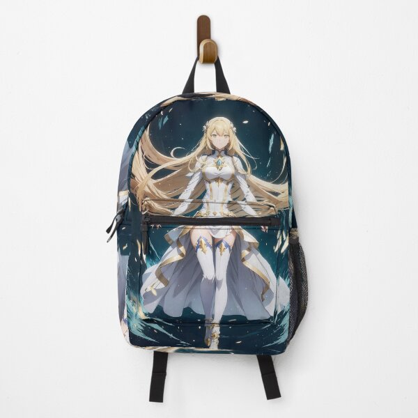 Item preview, Ais Wallenstein Danmachi Anime Girl Fantasy Sacred Water Knight designed and sold by mildaclairmo.