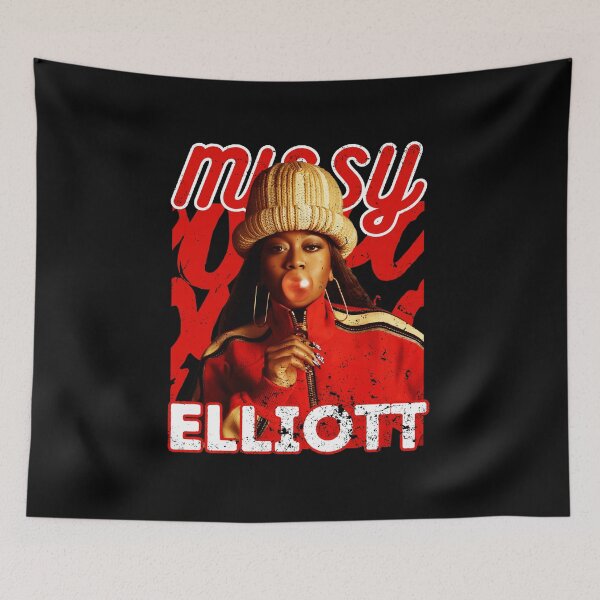 Item preview, Missy Elliott Bold Red Letter Vintage Style designed and sold by kristyjrvickie.