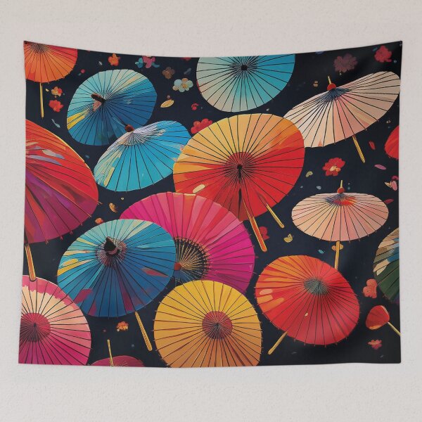 Item preview, Colorful Japanese style umbrellas  designed and sold by Photopat.