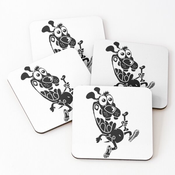 Item preview, Black dog running designed and sold by Lagueny.
