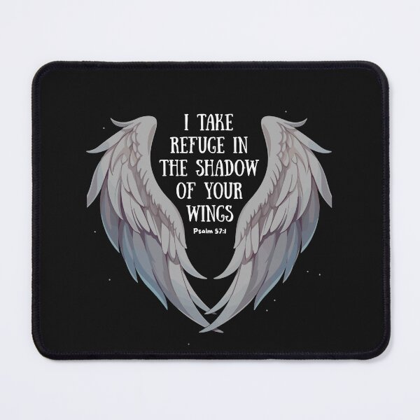 Item preview, Under His Wings – Psalm 57:1 | Christian Faith Design designed and sold by Jesseika75.