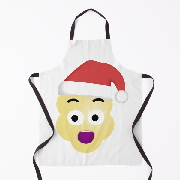 Item preview, CREAM POPCORN EMOJI WITH SANTA HAT designed and sold by POPCORN EMOJIS.