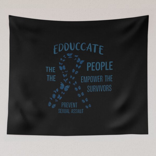 Item preview, Sexual Assault Awareness Month Educate Empower Prevent designed and sold by cosmicncozyS.