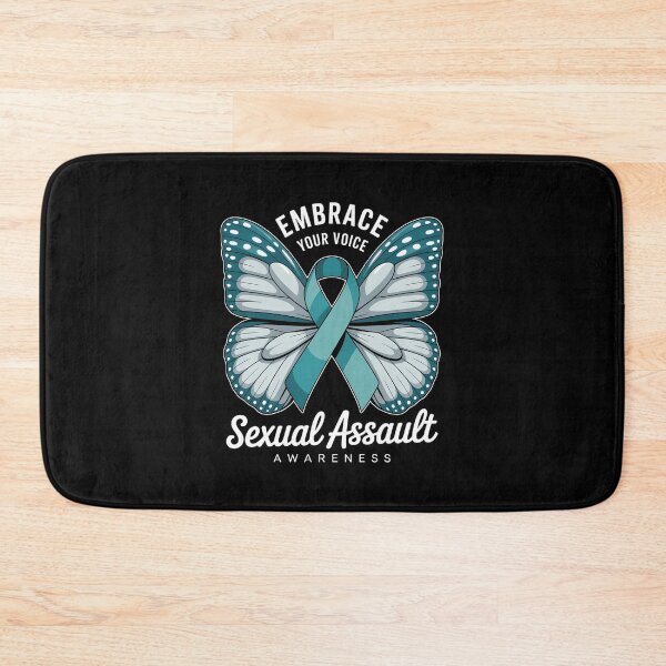 Item preview, Sexual Assault Awareness Month Butterfly Teal Ribbon designed and sold by cosmicncozyS.
