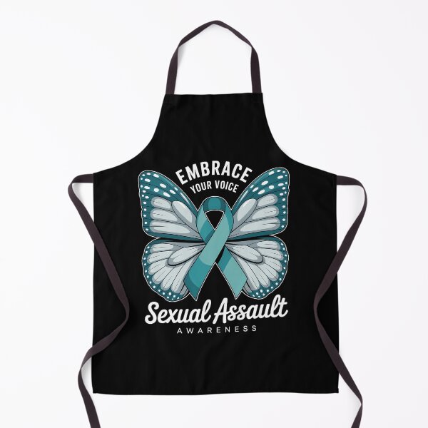 Item preview, Sexual Assault Awareness Month Butterfly Teal Ribbon designed and sold by cosmicncozyS.