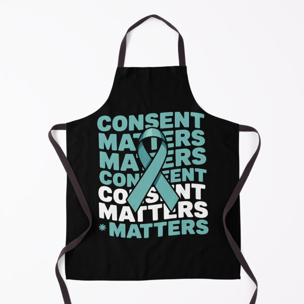 Item preview, Sexual Assault Awareness Month Coquette Bow Consent Matters designed and sold by cosmicncozyS.