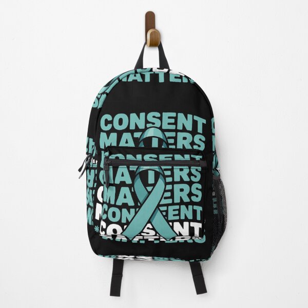 Item preview, Sexual Assault Awareness Month Coquette Bow Consent Matters designed and sold by cosmicncozyS.